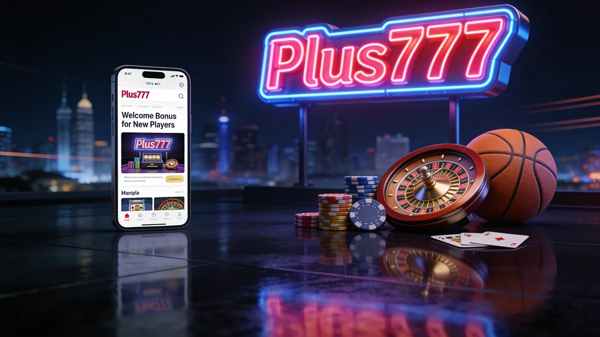 plus777 Welcome Bonus for New Players for players in the Philippines